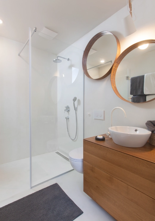 Microcement Bathrooms, Showers & Splashbacks Installed in London